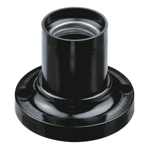 Патрон полоточный  прямой Navigator Е27 карболитовый Черный NLH-BL-W2-E27 фото Патрон полоточный  прямой Navigator Е27 карболитовый Черный NLH-BL-W2-E27 картинка